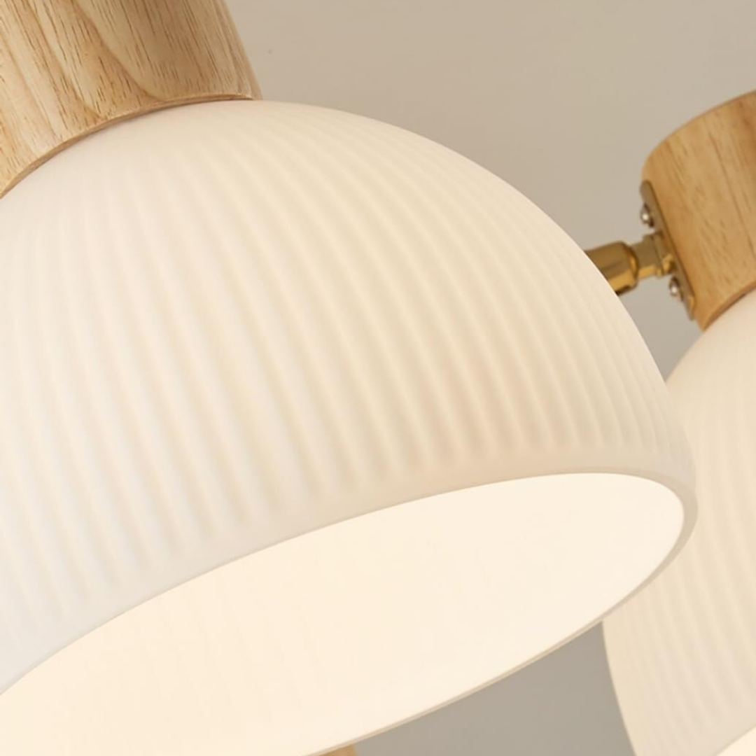 北欧金色灯泡枝形吊灯 三色调 4HOME 新加坡