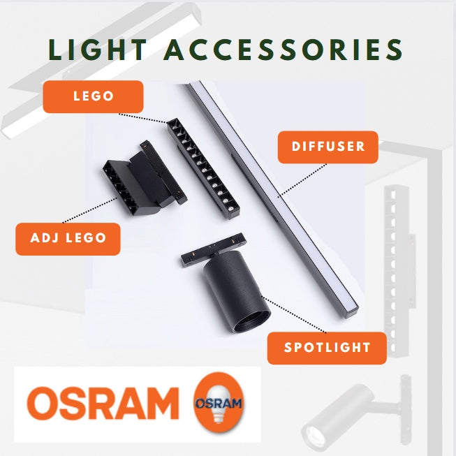 M20 Magnetic Track Light System 4HOME SINGAPORE - 4HOME