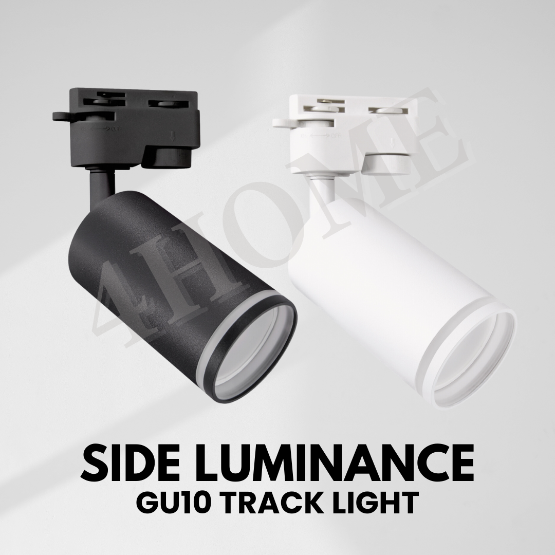 Modern Monochromatic Side Light Luminance GU10 Track Holder Track Light 4HOME SINGAPORE - 4HOME