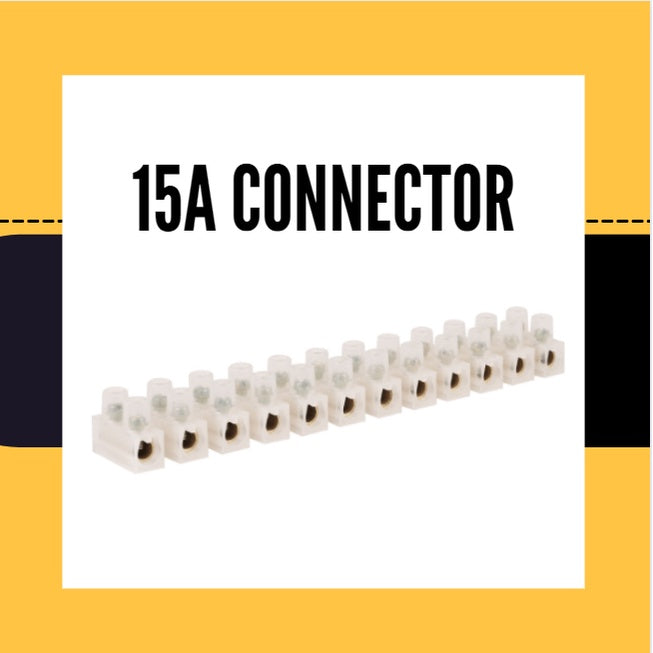 15A PVC Wire Connector Screw Type Block Terminal 4HOME SINGAPORE - 4HOME