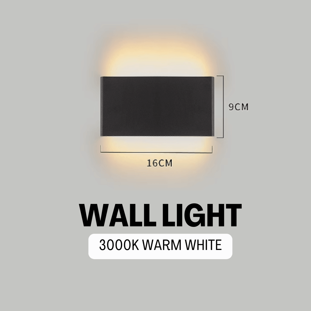 Nordic Slim Wall Light Black White Mocha Minimalist Bedside Staircase Lighting 4HOME SINGAPORE - 4HOME