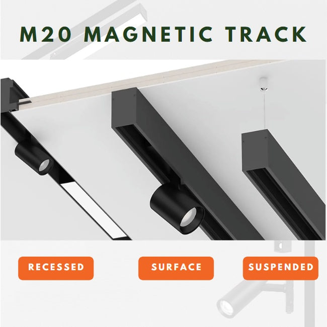 M20 Magnetic Track Light System 4HOME SINGAPORE - 4HOME