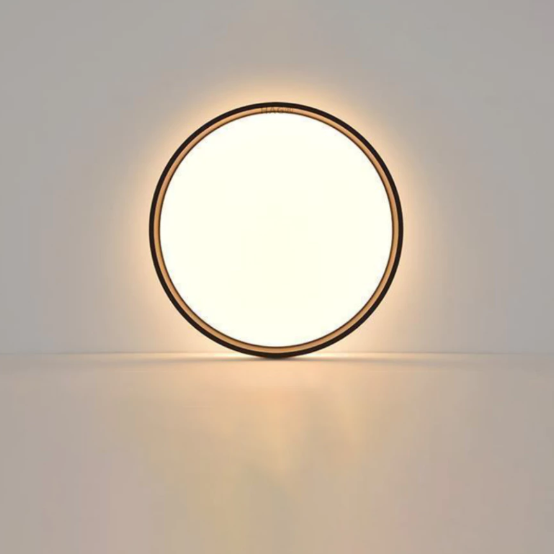 Premium Nova LED Ceiling Light 39cm White Gold Remote Dimmable Available