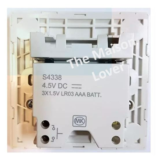 MK Door Bell Chime Battery Operated S4338 WHI 4HOME SINGAPORE - 4HOME