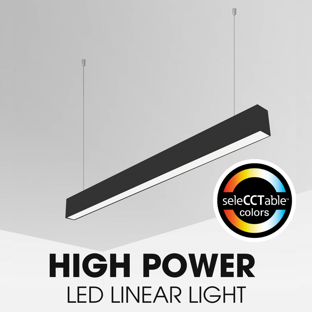 50W LED linear light recessed type suspension