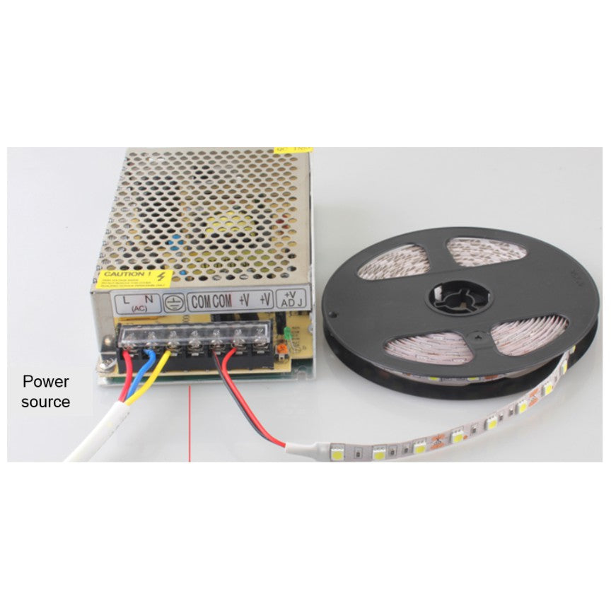 Power Supply Striplight LED Driver 12V 1A 3A 5A 8.5A 10A 12.5A 16.5A 30A 12W 36W 60W 100W 120W 150W 200W 360W 4HOME SINGAPORE - 4HOME