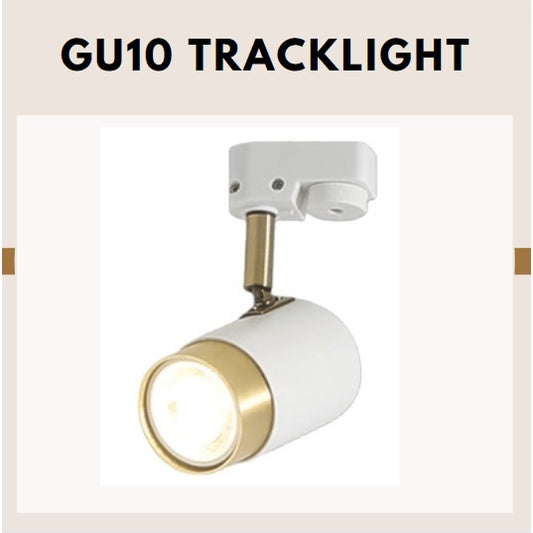 White Gold Black Gold GU10 Track Light 4HOME SINGAPORE - 4HOME