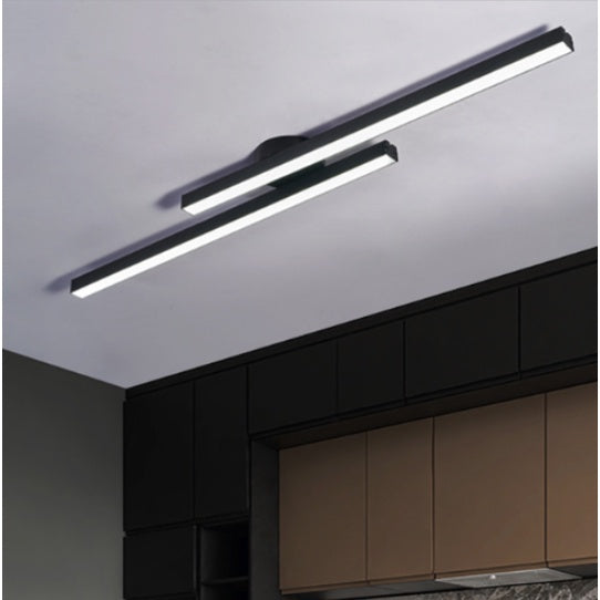 Rectangular Dual Linear Light Surface Mount Type Dining 4HOME SINGAPORE - 4HOME