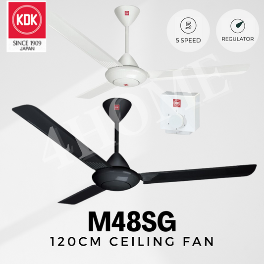 KDK M48SG Ceiling Fan 4HOME SINGAPORE - 4HOME