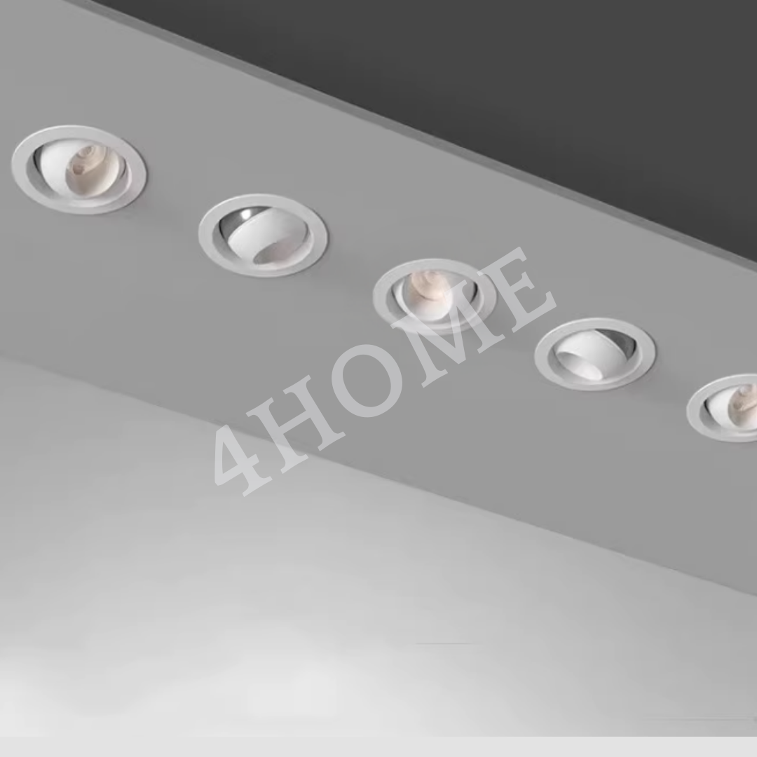 Nano Recessed LED Spotlight 7W 4000K | 360° Rotatable 45° Adjustable Tilt | Premium Downlight Ceiling Light