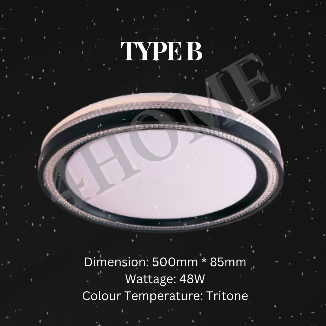 Premium Luxurious Crystal Design LED Light Twist & Turn Bedroom Living Room Kitchen 4HOME SINGAPORE - 4HOME