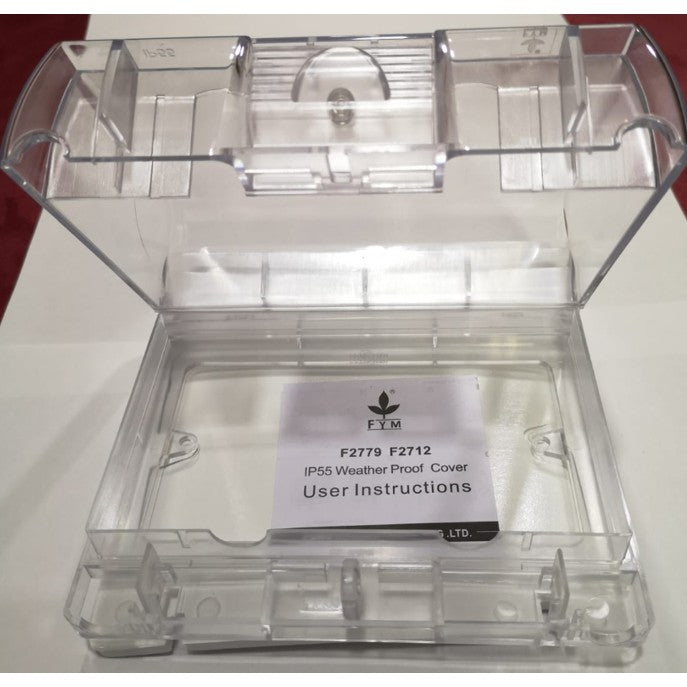 FYM Weatherproof Socket Cover Switch Cover Waterproof Protector Cover 1G 2G 1Gang 2Gang 4HOME SINGAPORE - 4HOME