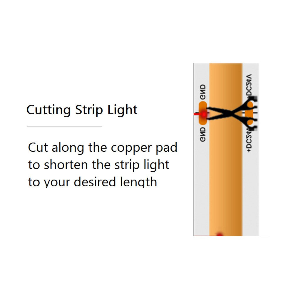 COB LED Striplight Strip Light 5meters Extra Bright Improved Version 12V 4HOME SINGAPORE - 4HOME