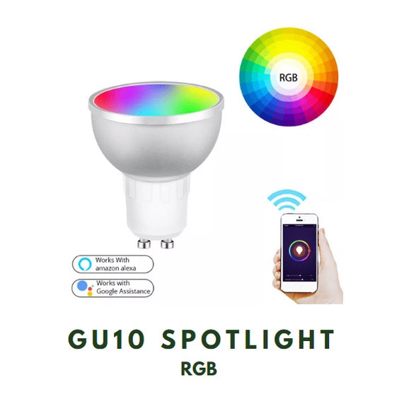 Premium LED GU10 Round Square Spotlight Cylindrical Black White Replaceable GU10 Rotatable 4HOME SINGAPORE - 4HOME