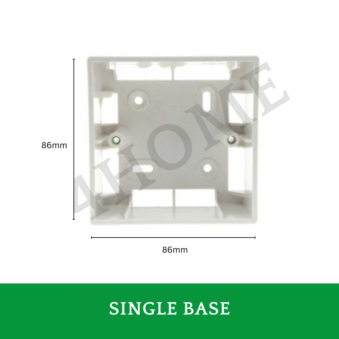 Schneider Vivace E White Switch Socket – Modern Minimalist Design Frameless Glossy White