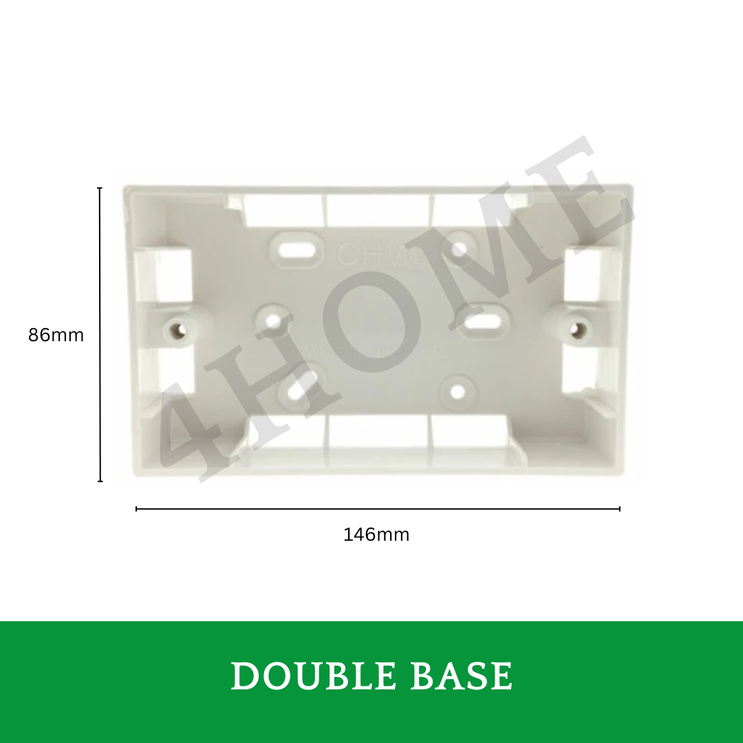 Schneider Vivace E White Switch Socket – Modern Minimalist Design Frameless Glossy White