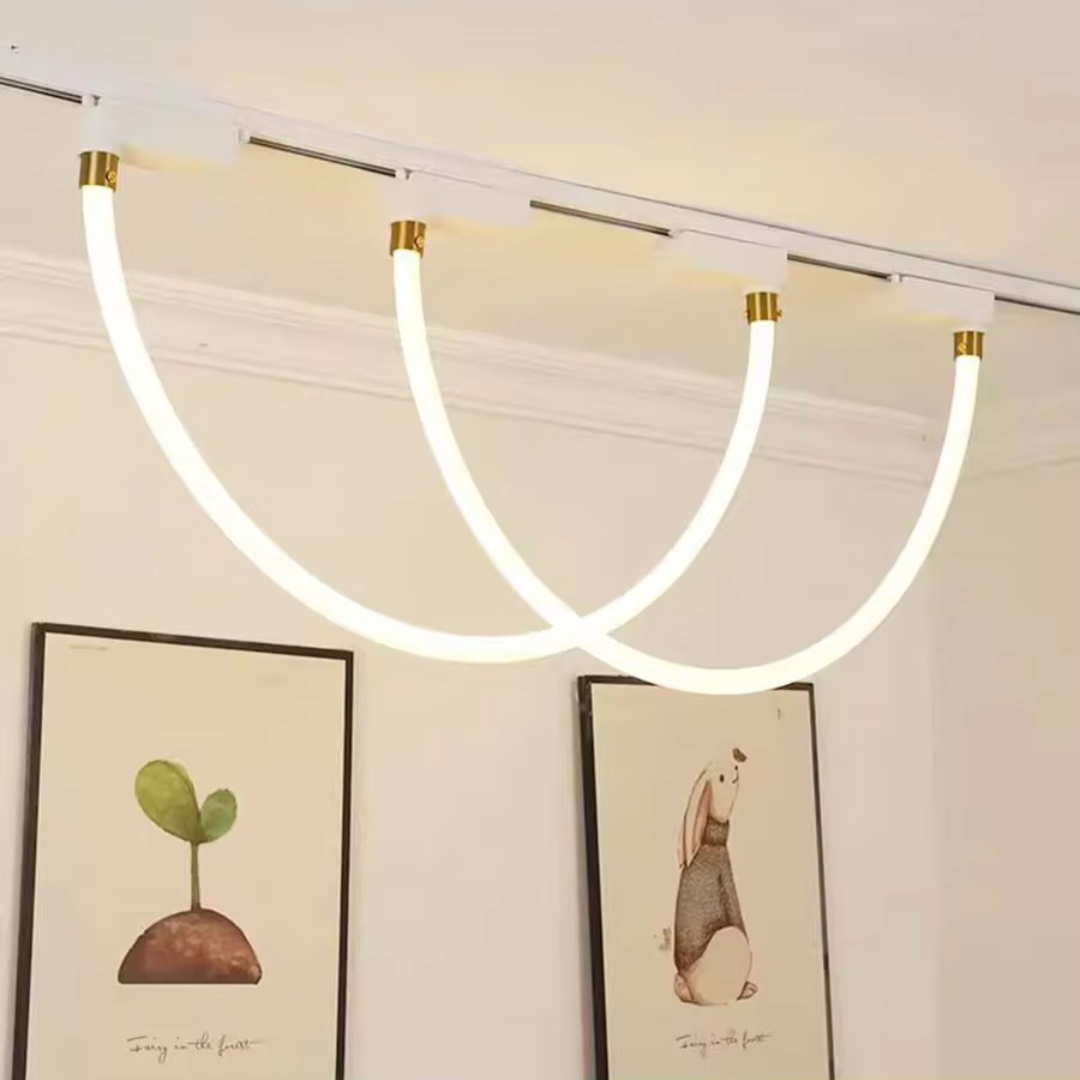 Premium Halo Tube Track Light for Track Rail 24W Tritone Ultra Bright 4HOME Singapore - 4HOME