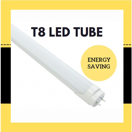 NEA Approved T8 LED Light Tube 2ft 8W 4ft 24W 30W Double Sided Double Ended 4HOME SINGAPORE - 4HOME