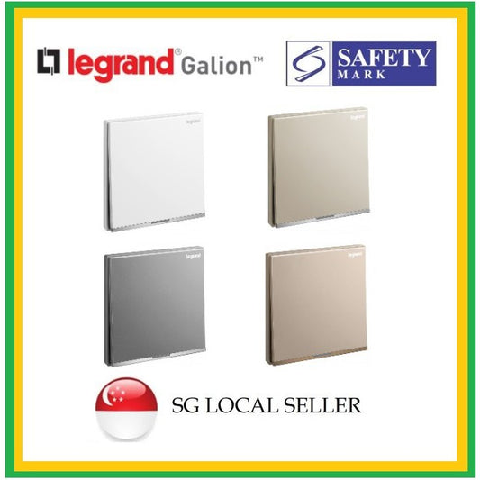 Legrand Galion 20A Water Heater Double Pole Switch 2G1W 1G2W 4HOME SINGAPORE - 4HOME