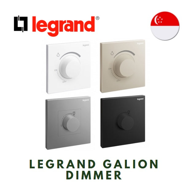 Legrand Galion Dimmer for Lighting LED Halogen 2 824 19 2 824 20 4HOME SINGAPORE - 4HOME