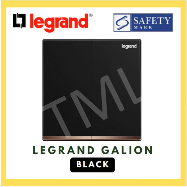 Legrand Galion Matt Black Switch Socket 4HOME SINGAPORE - 4HOME