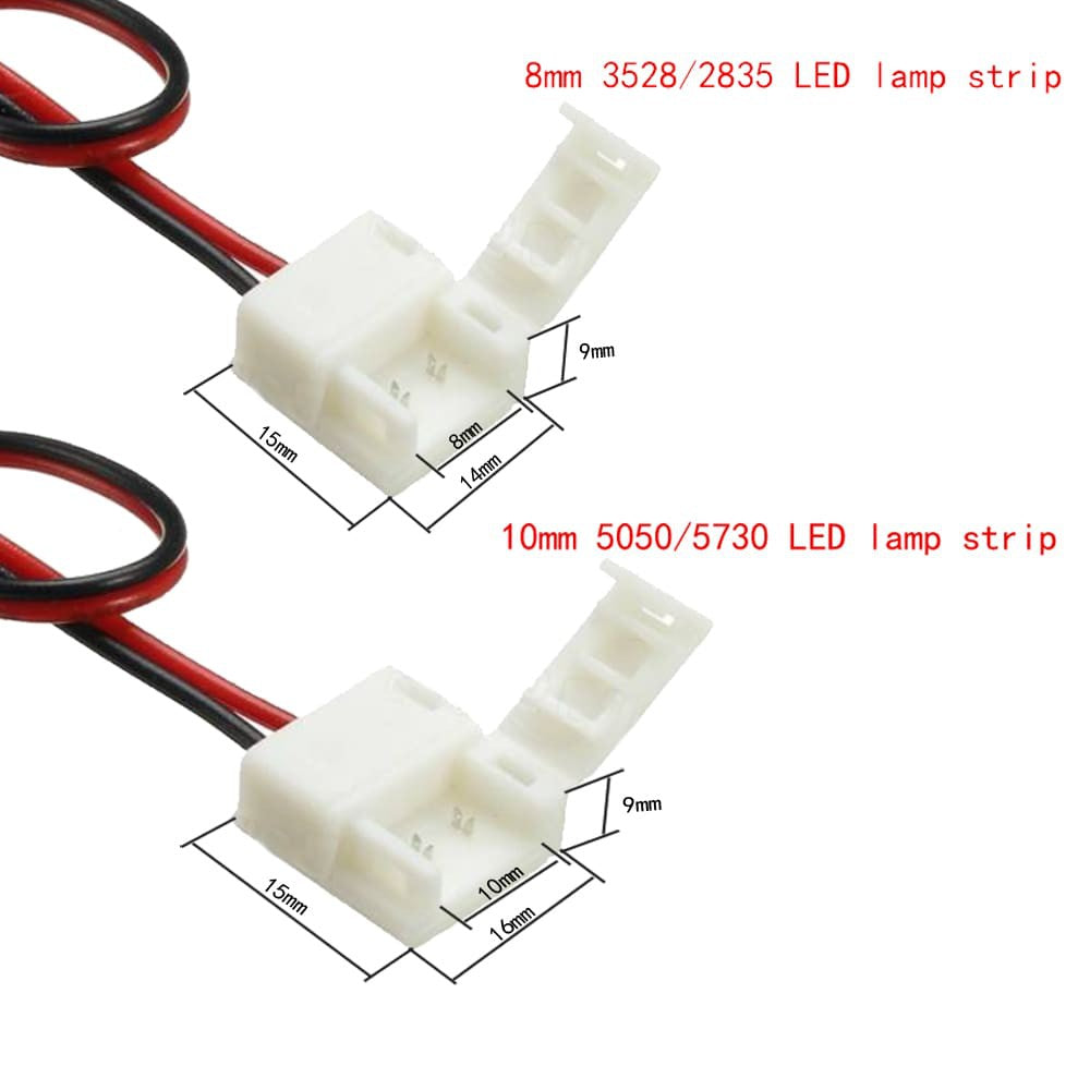 4HOME SINGAPORE LED Strip Light Connector 10mm 5050 5730 - 4HOME
