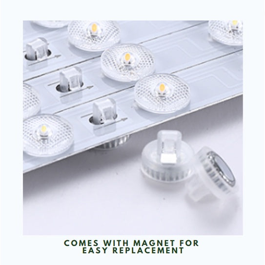 LED Ceiling Light Long Magnetic LED Strip Easy Replacement 48w 72w 4HOME SINGAPORE - 4HOME
