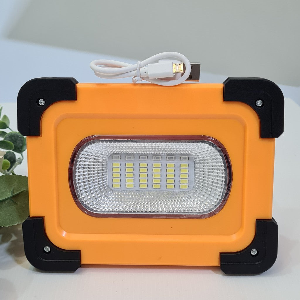 Portable LED Outdoor Spotlight Mutlifunctional Solar Energy Charging 60W Fishing Camping Portable Torch Light 4HOME SINGAPORE - 4HOME