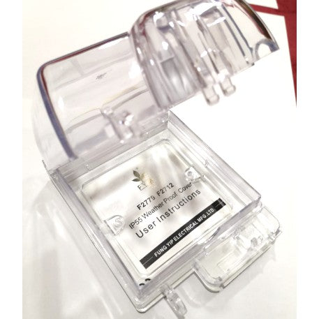 FYM Weatherproof Socket Cover Switch Cover Waterproof Protector Cover 1G 2G 1Gang 2Gang 4HOME SINGAPORE - 4HOME