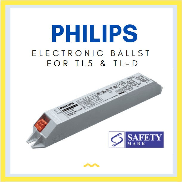 Philips Electronic Ballast EB-Ci 1-2 36W / 1-4 18W EB-Ci 1-2 14-28W for TL5 TLD 4HOME SINGAPORE - 4HOME
