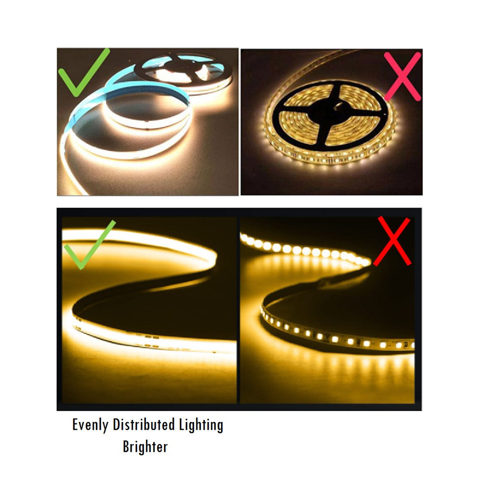 COB LED Striplight Strip Light 5meters Extra Bright Improved Version 12V 4HOME SINGAPORE - 4HOME