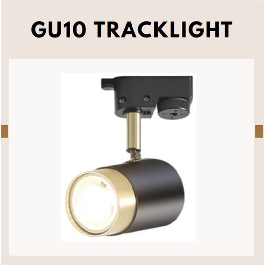 White Gold Black Gold GU10 Track Light 4HOME SINGAPORE - 4HOME