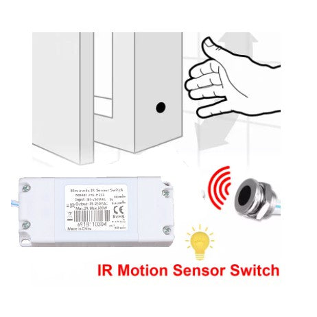 4HOME SINGAPORE Electronic IR Proximity Sensor Hand Wave Sensor Switch - 4HOME