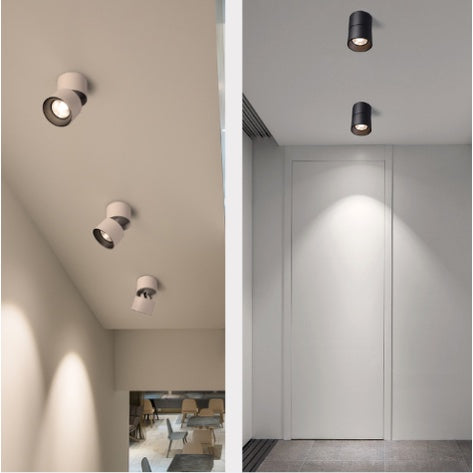 Minimalist Adjustable Surface Spotlight LED Surface Downlight 7W 4HOME SINGAPORE - 4HOME