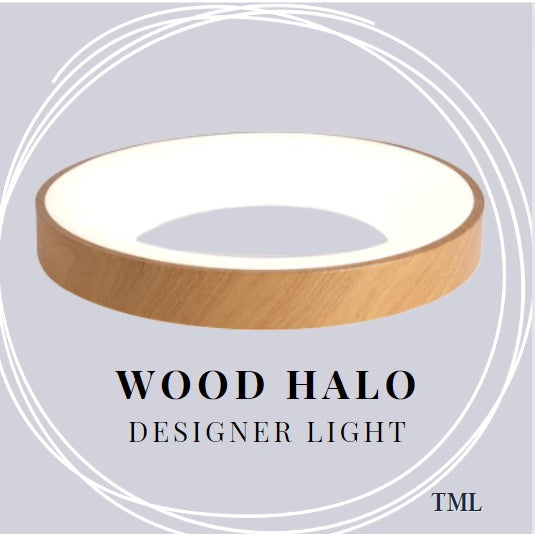 LUX Wood Design LED Ceiling Light 4HOME SINGAPORE - 4HOME