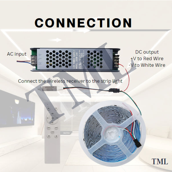 4HOME SINGAPORE Flowing Water Shooting Star Racing Horse LED Strip Light - 4HOME