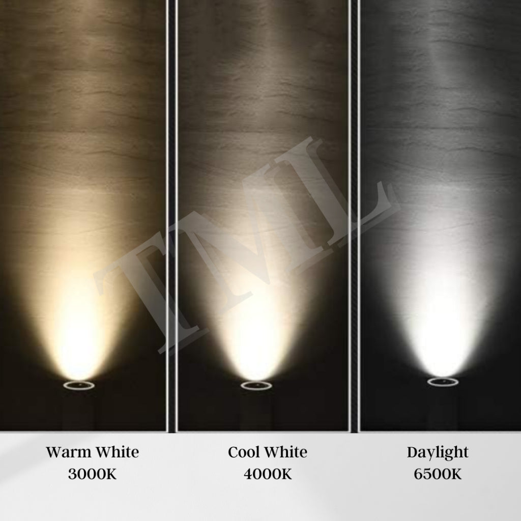 Premium Black White with Rose Gold Ring Surface Mounted Cylindrical Downlight Spotlight 4HOME SINGAPORE - 4HOME