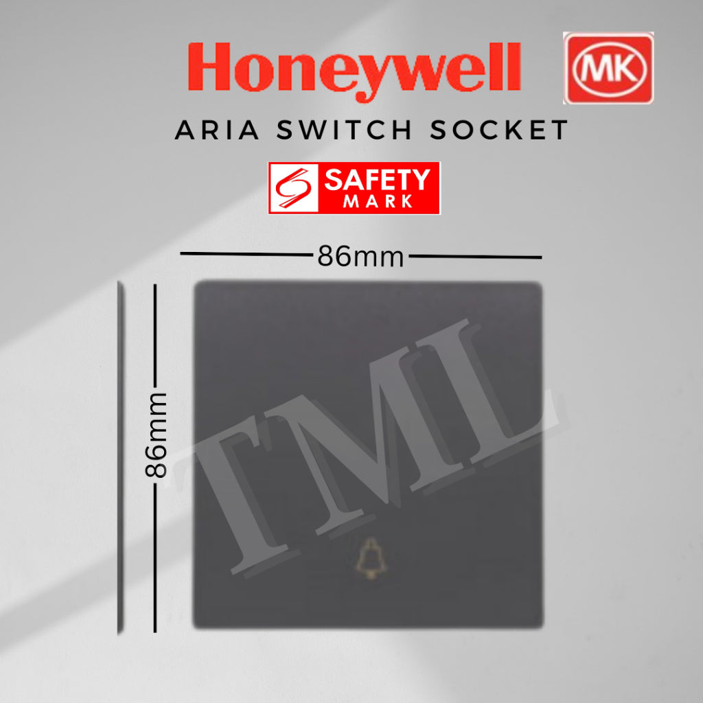 Honeywell MK Aria Switch and Socket Black White Grey Rose Gold 4HOME SINGAPORE - 4HOME