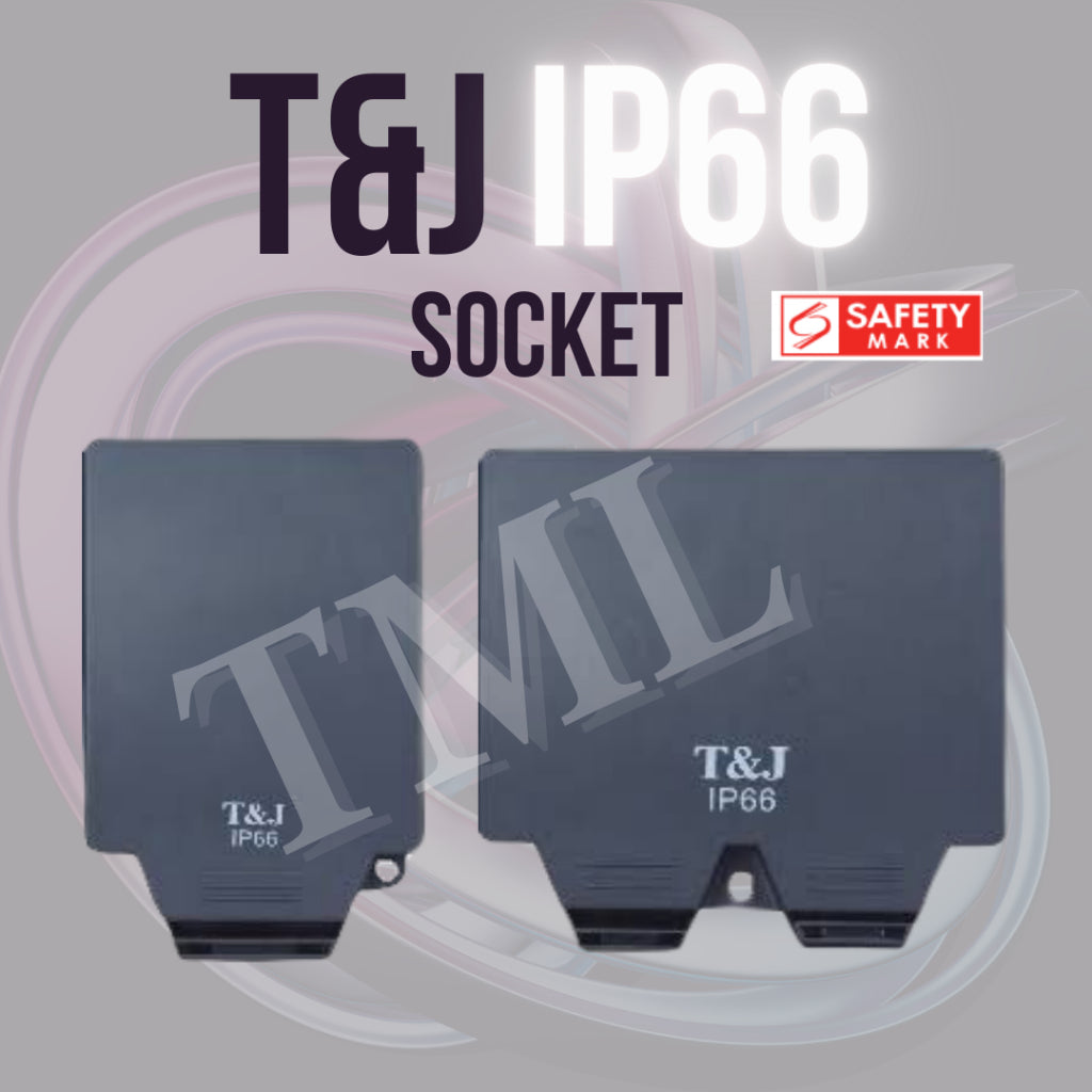 T&J IP66 Single Socket Double Socket Outdoor Weatherproof Enclosure 4HOME SINGAPORE - 4HOME