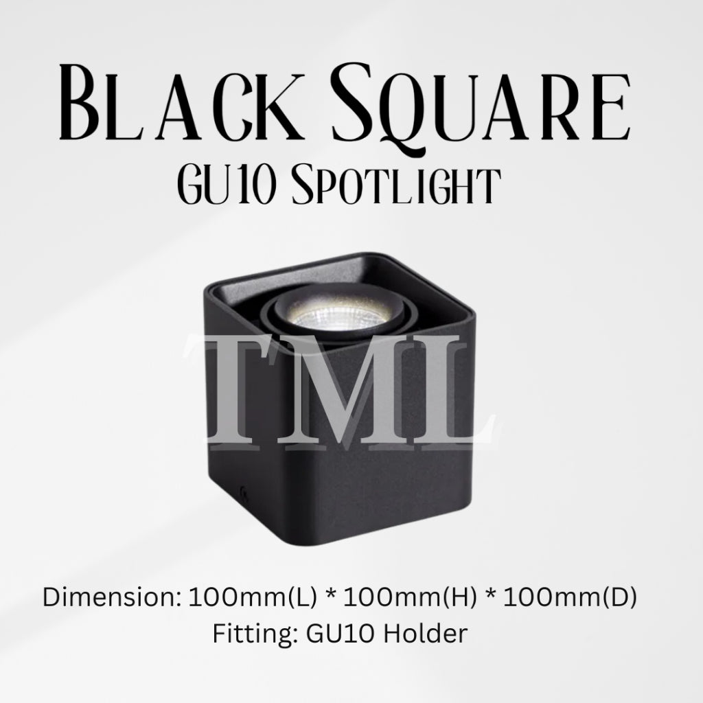 Premium 360 degree Halo Surface GU10 LED Spotlight Single Head Square Double Head Rectangular 4HOME SINGAPORE - 4HOME