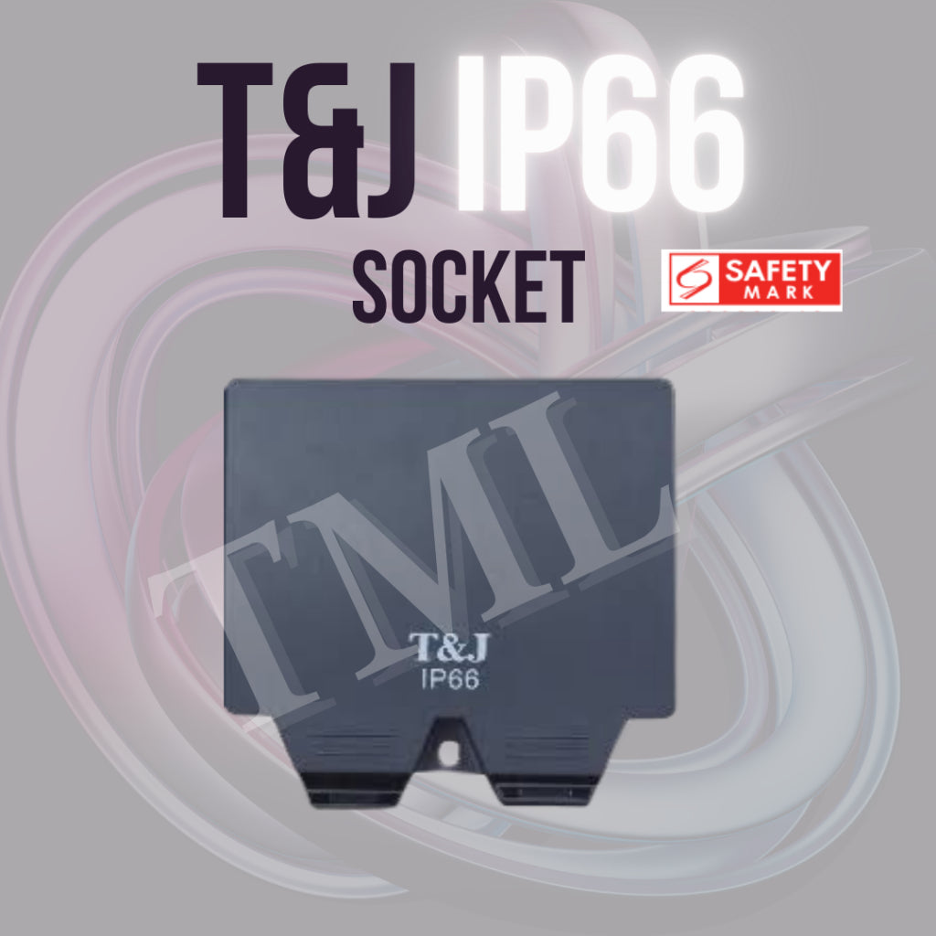 T&J IP66 Single Socket Double Socket Outdoor Weatherproof Enclosure 4HOME SINGAPORE - 4HOME