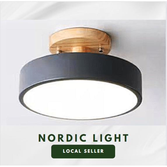 Premium Nordic Ceiling Light Spotlight Corridor Balcony Bathroom UFO 4HOME SINGAPORE - 4HOME