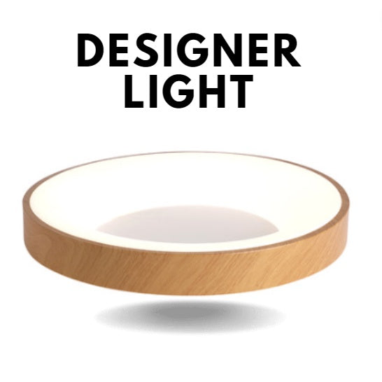 LUX Wood Design LED Ceiling Light 4HOME SINGAPORE - 4HOME