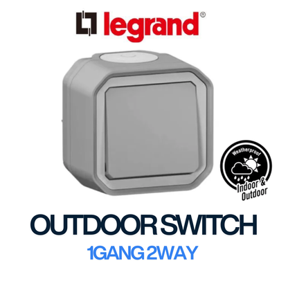 Legrand 户外防风雨 1Gang 2Gang 开关 IP55 防水 4HOME 新加坡