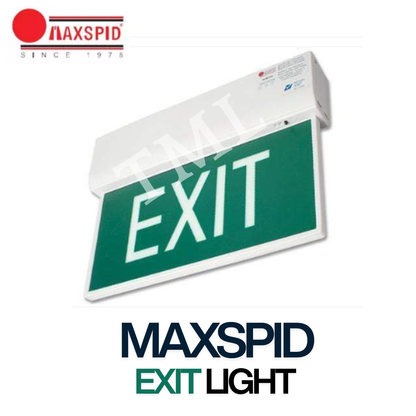 Denko EmEX LED 超薄紧急出口标志 单面 4HOME 新加坡