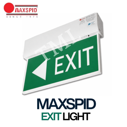 Denko EmEX LED 超薄紧急出口标志 单面 4HOME 新加坡
