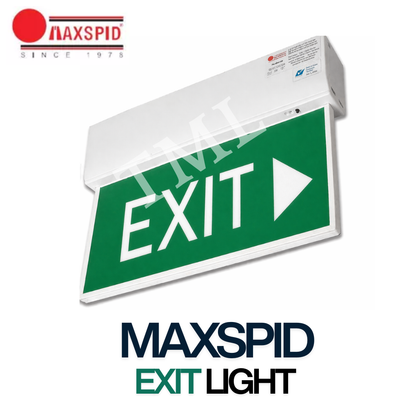 Denko EmEX LED 超薄紧急出口标志 单面 4HOME 新加坡