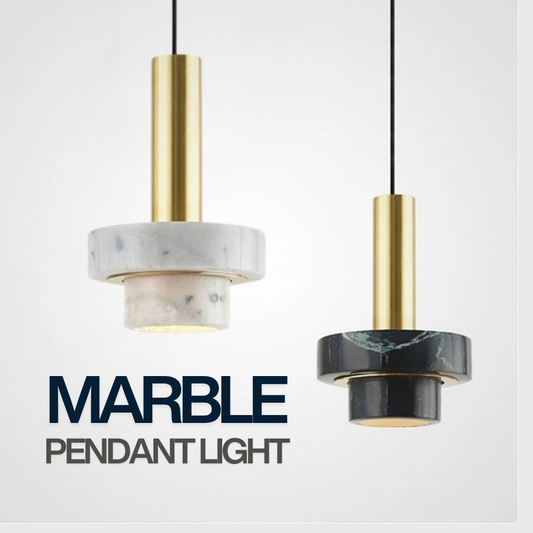 Luxury Modern Marble Pendant Light GU10