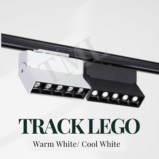 Adjustable Lego Tracklight 10W 20W Black White frame 4HOME SINGAPORE - 4HOME
