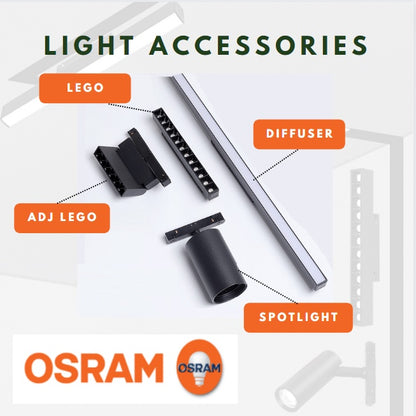 M20 Magnetic Track Light System 4HOME SINGAPORE - 4HOME